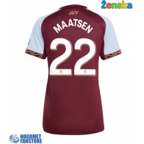 Aston Villa Ian Maatsen #22 Domaci Dres za Ženska 2025-26 Kratak Rukav